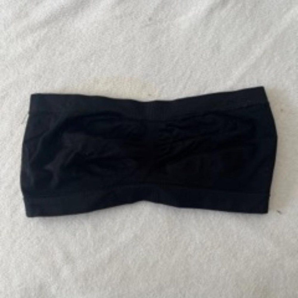 Black stretchy bandeau